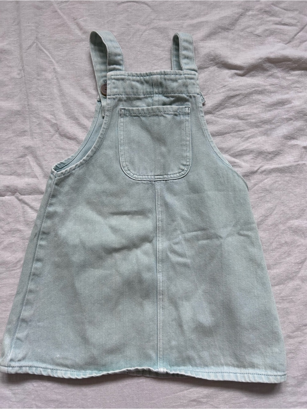 Seed Heritage Mint Green Denim Pinafore